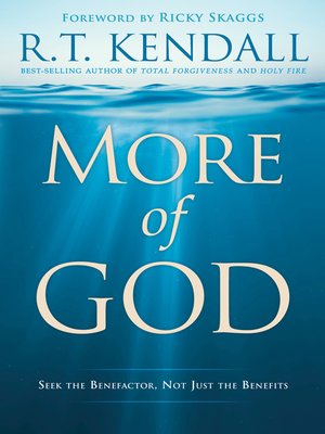 cover image of More of God